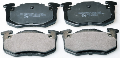 Placute frana DENCKERMANN B111266