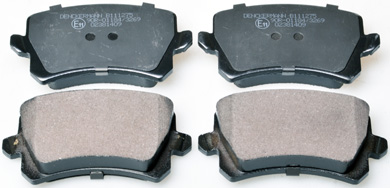 Placute frana DENCKERMANN B111275