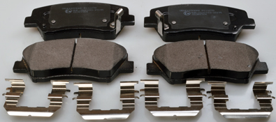 Placute frana DENCKERMANN B111278