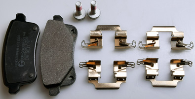 Placute frana DENCKERMANN B111323