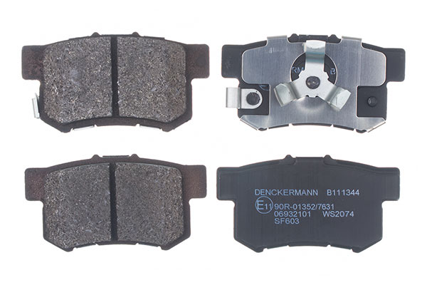Placute frana DENCKERMANN B111344