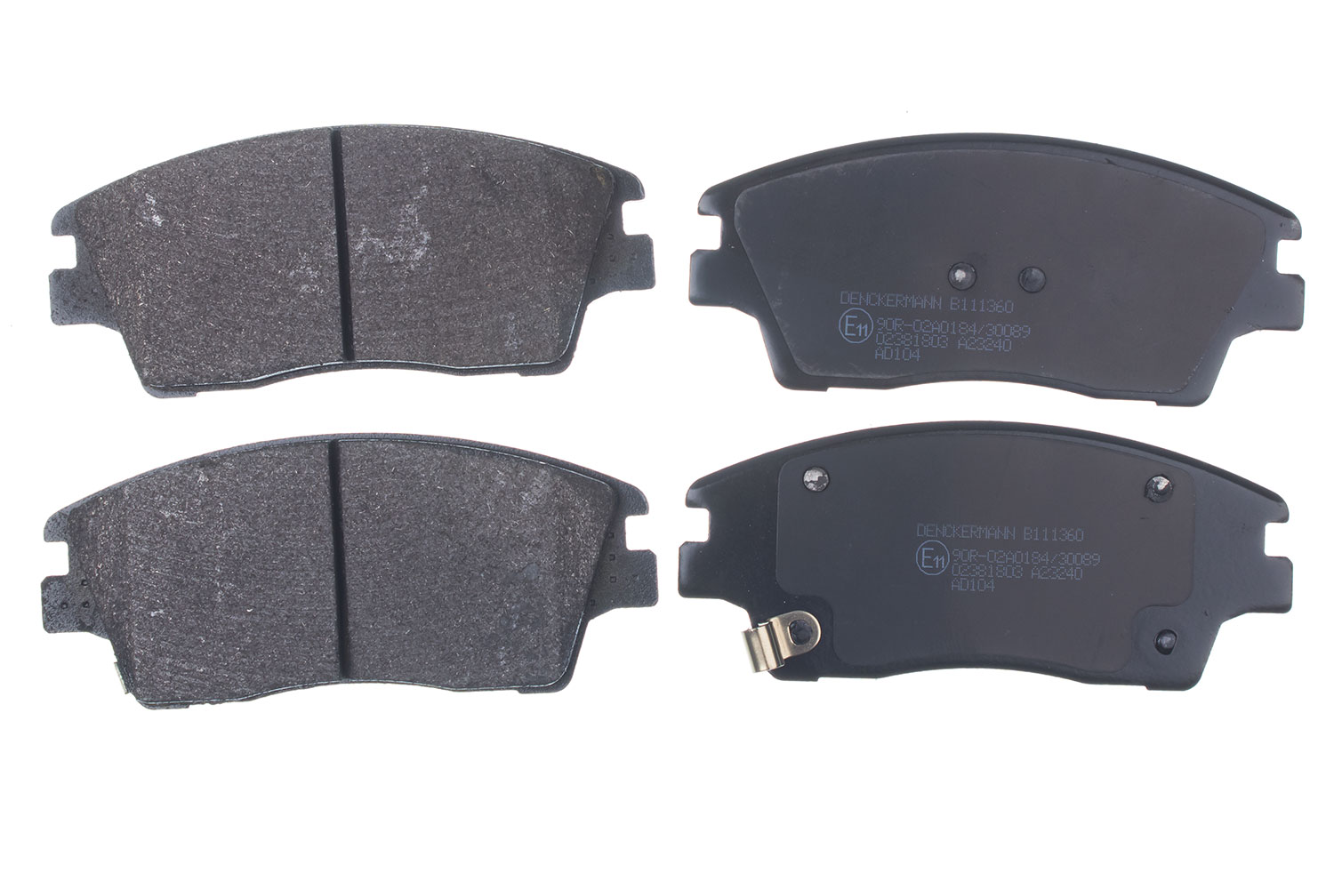 Placute frana DENCKERMANN B111360