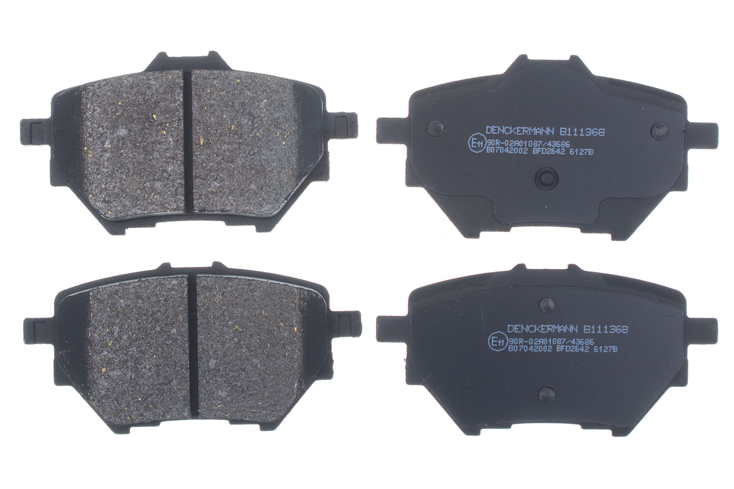 Placute frana DENCKERMANN B111368