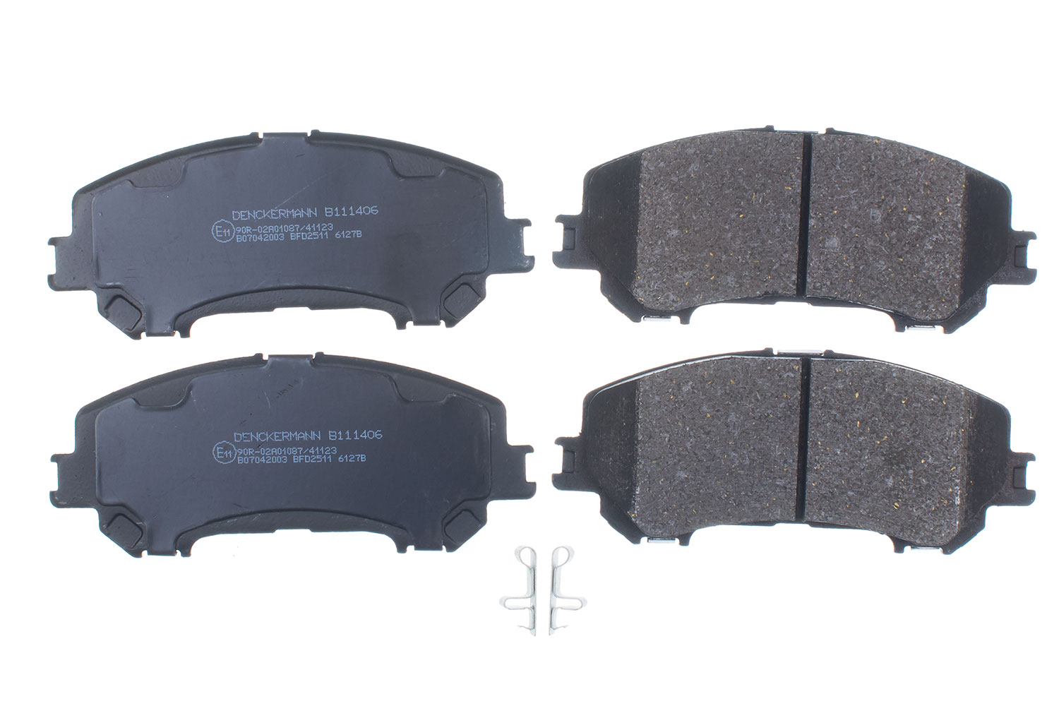 Placute frana DENCKERMANN B111406
