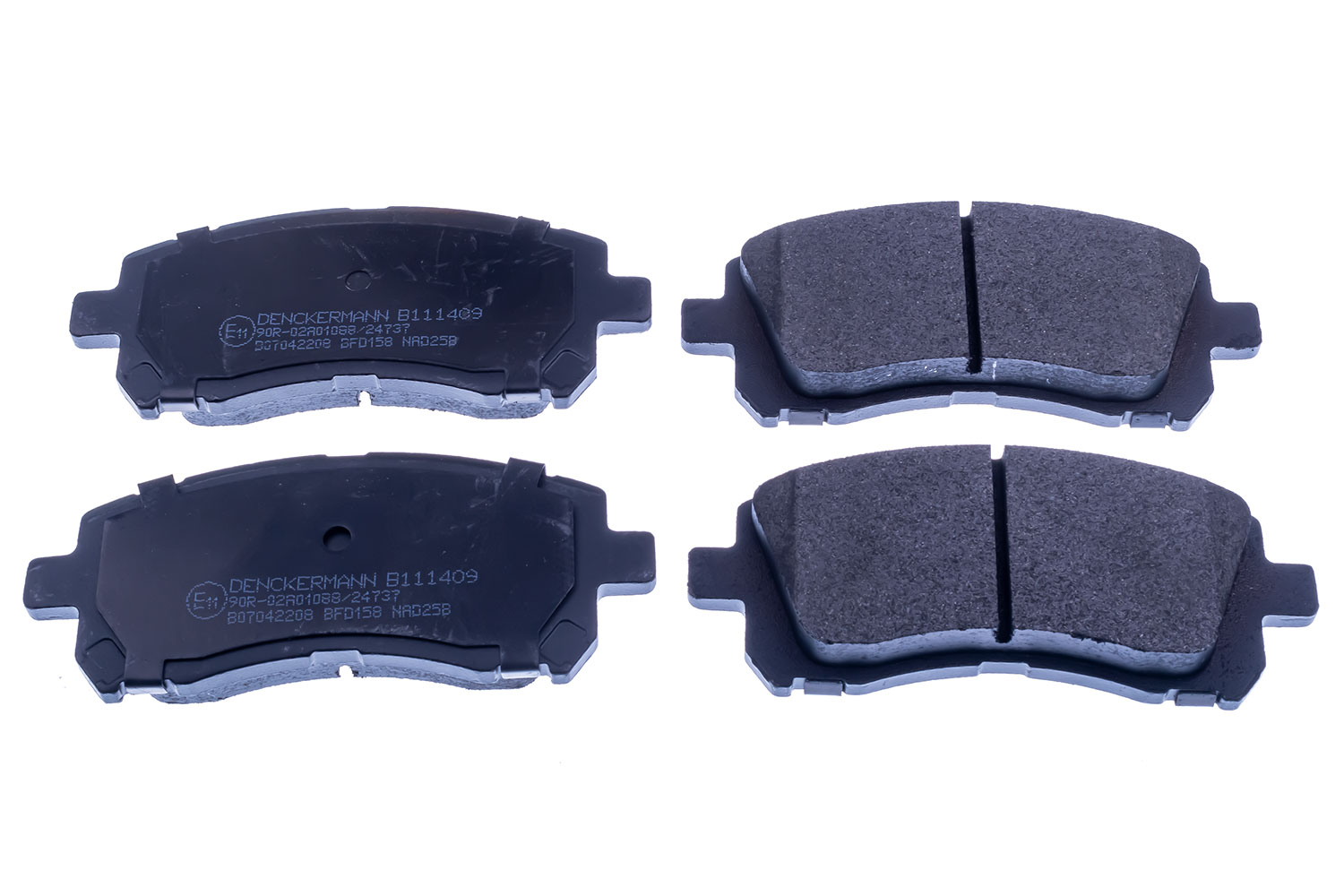 Placute frana DENCKERMANN B111409