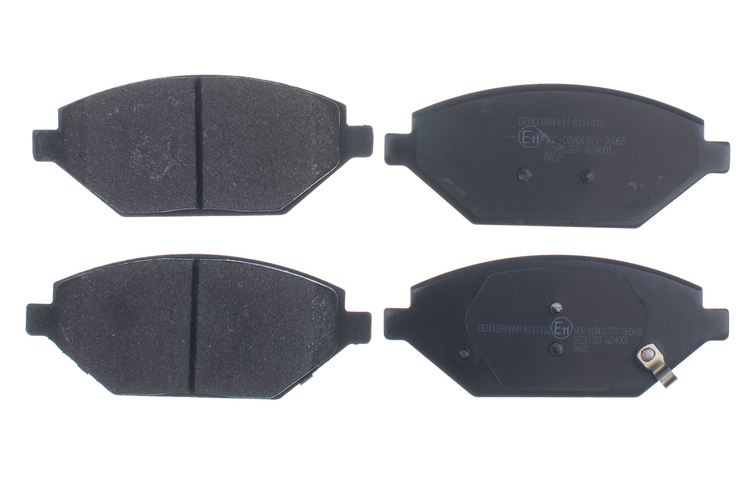 Placute frana DENCKERMANN B111412