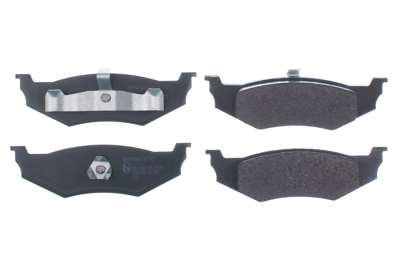Placute frana DENCKERMANN B111431