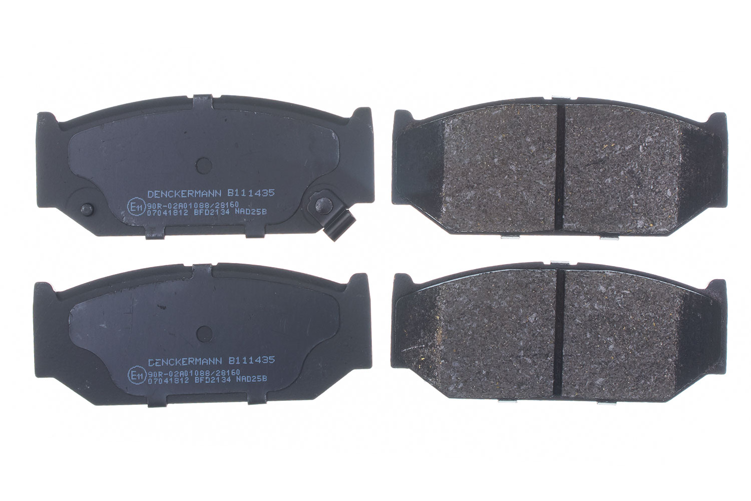 Placute frana DENCKERMANN B111435