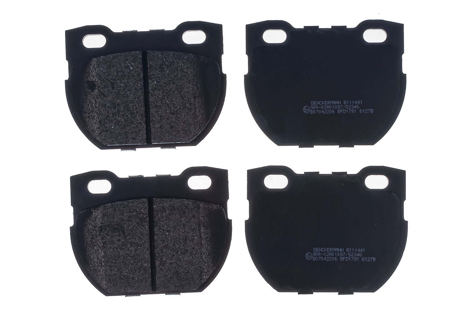 Placute frana DENCKERMANN B111441