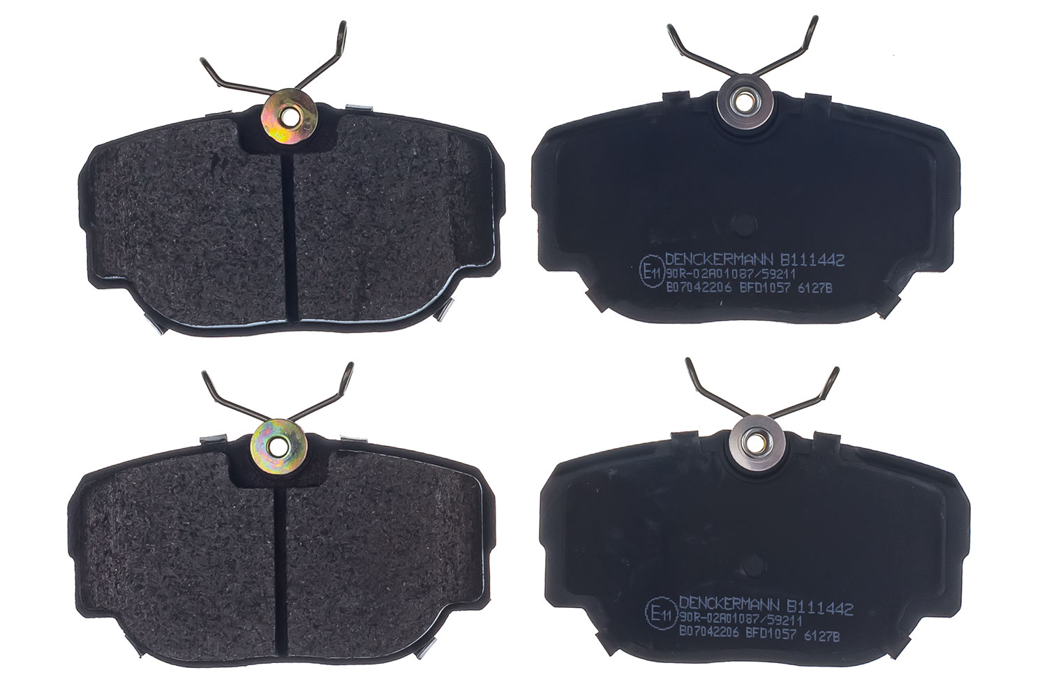 Placute frana DENCKERMANN B111442