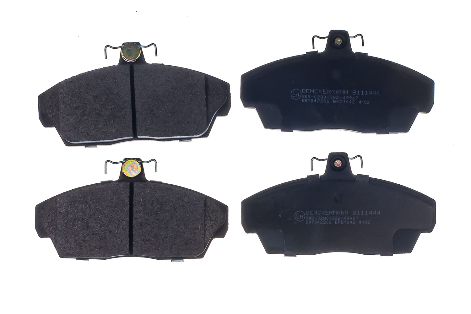 Placute frana DENCKERMANN B111444