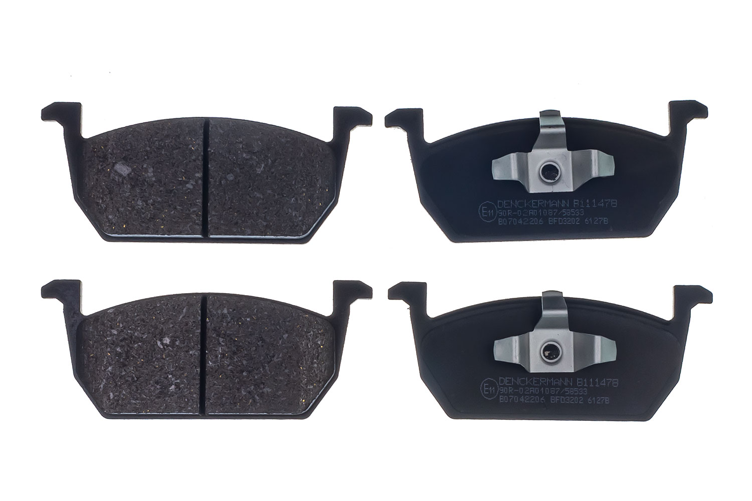 Placute frana DENCKERMANN B111478