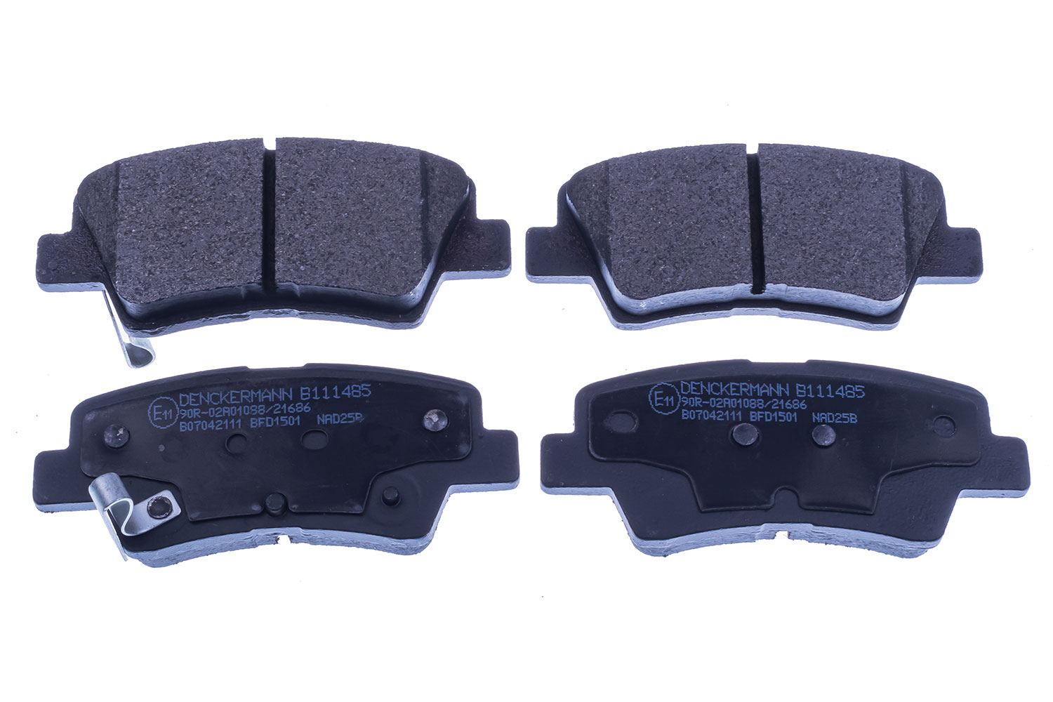 Placute frana DENCKERMANN B111485
