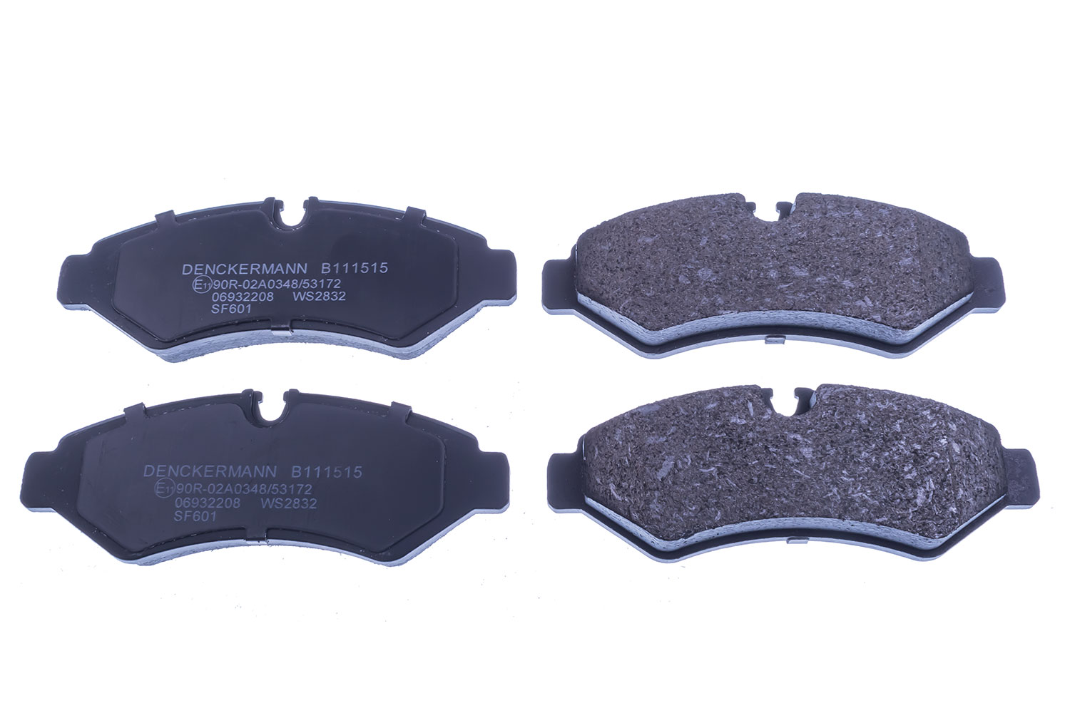 Placute frana DENCKERMANN B111515