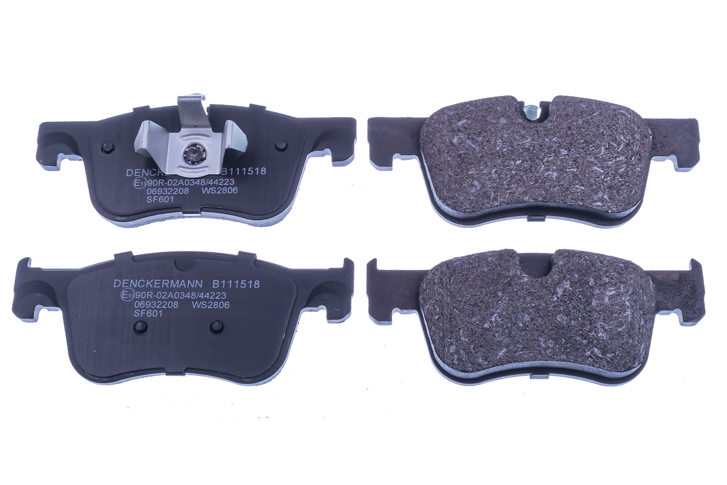 Placute frana DENCKERMANN B111518