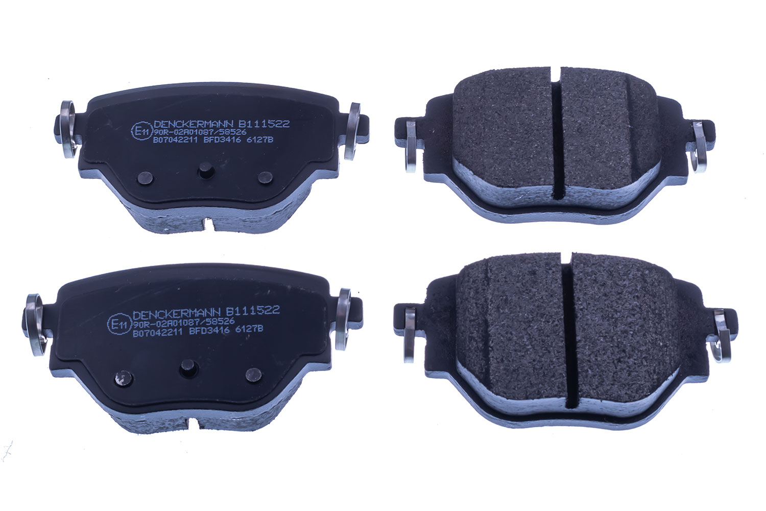 Placute frana DENCKERMANN B111522