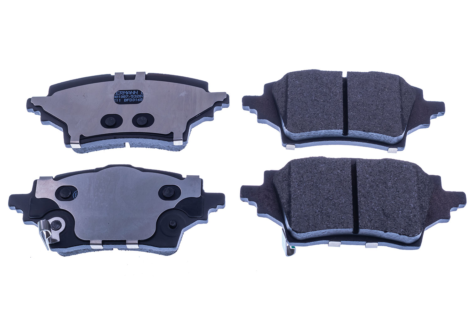 Placute frana DENCKERMANN B111529