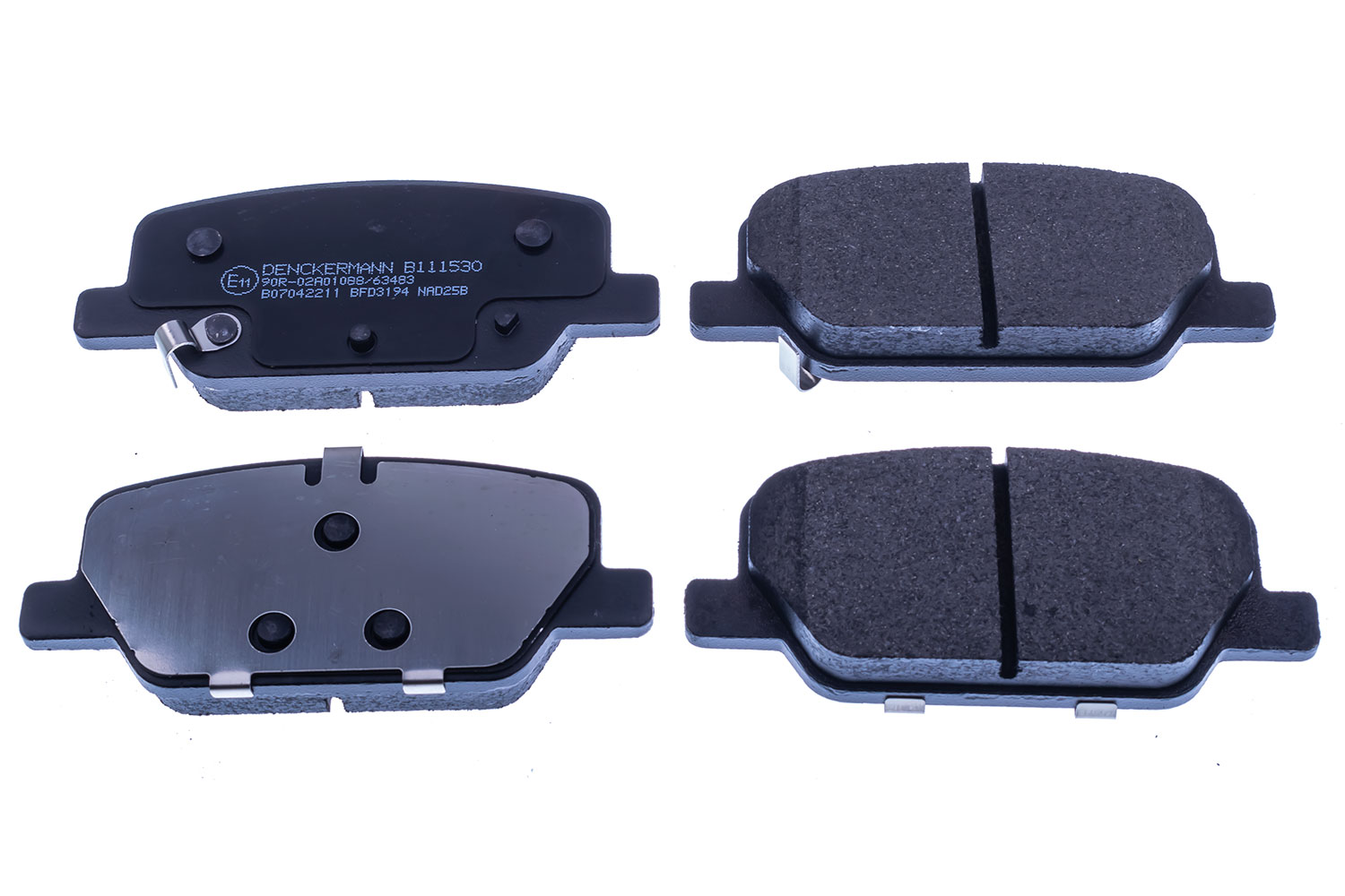 Placute frana DENCKERMANN B111530