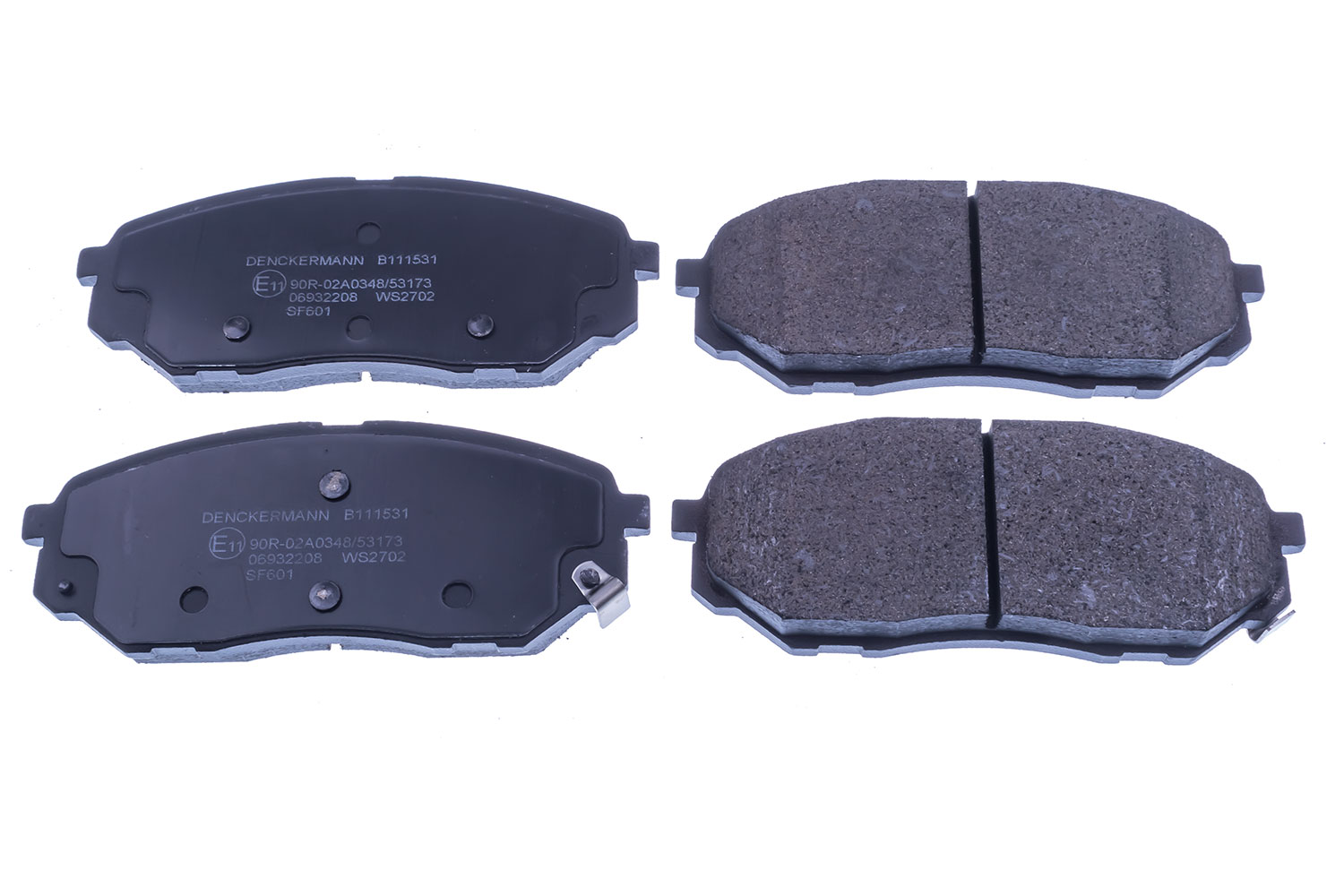 Placute frana DENCKERMANN B111531