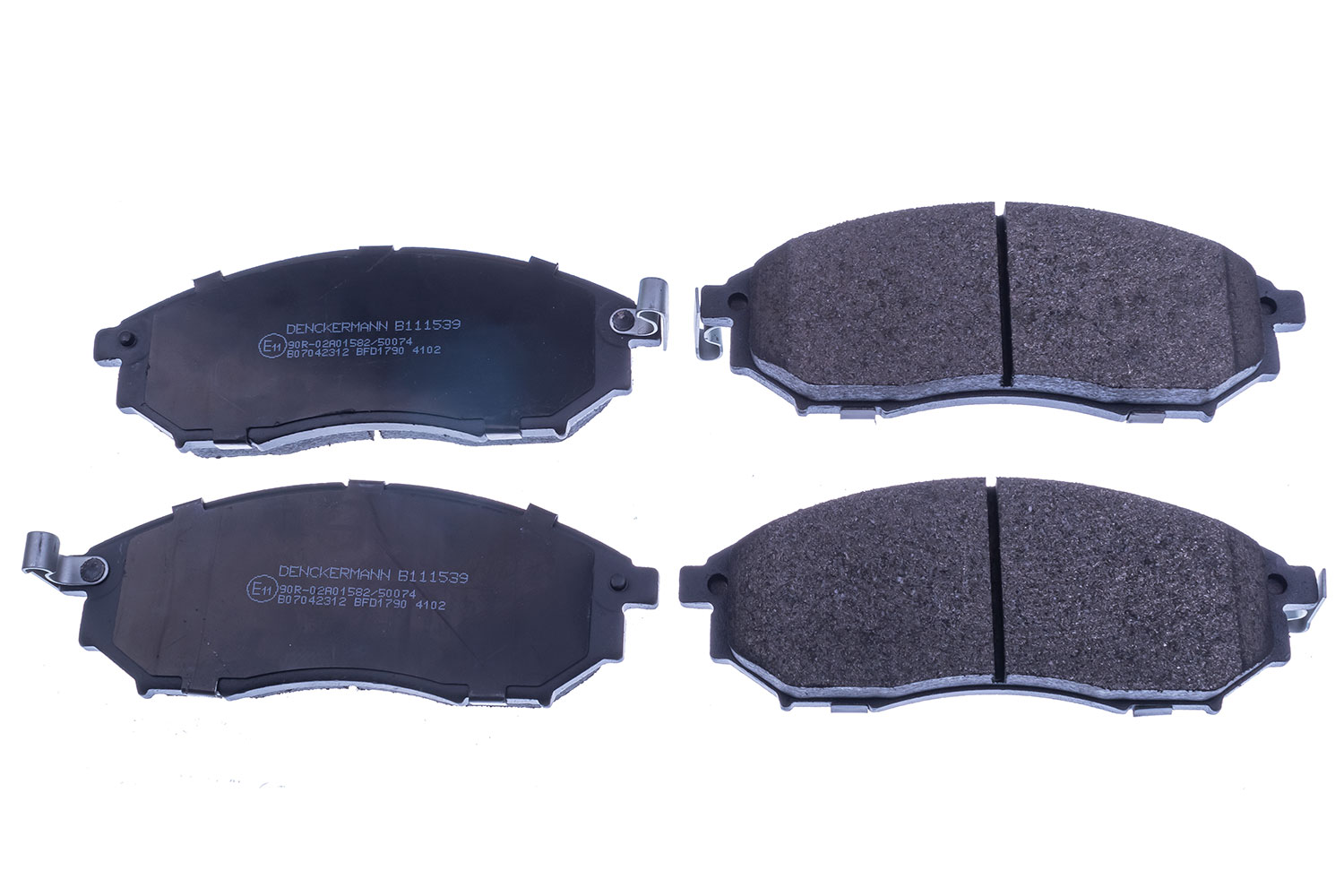 Placute frana DENCKERMANN B111539