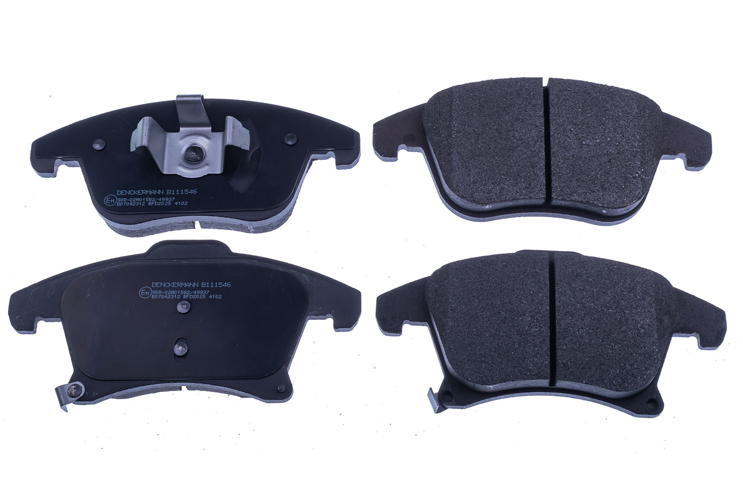 Placute frana DENCKERMANN B111546