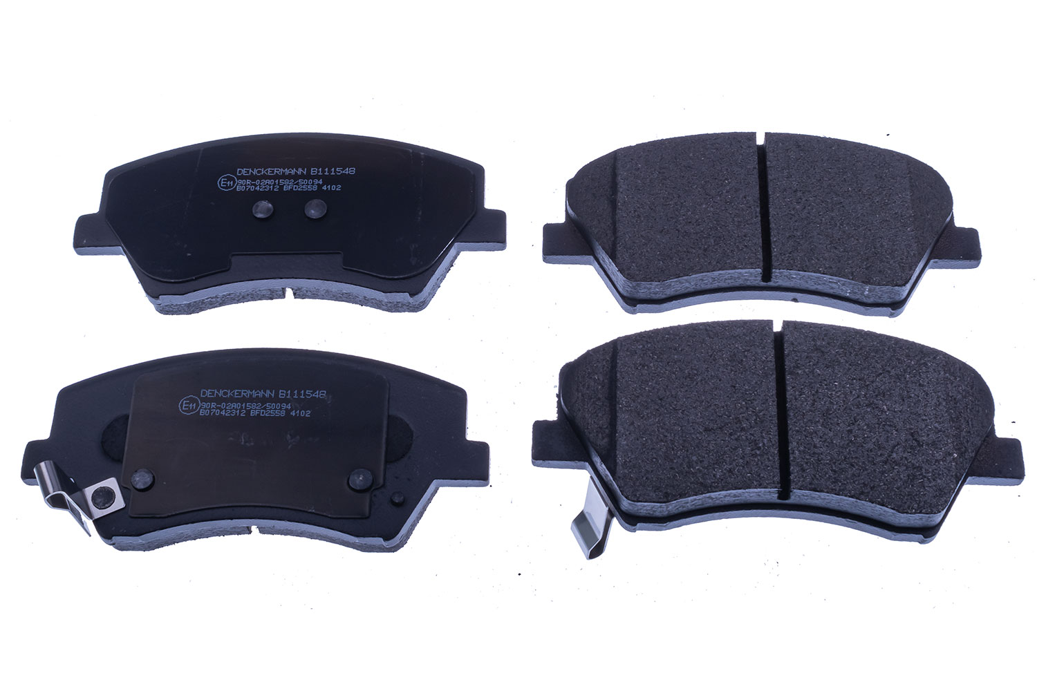 Placute frana DENCKERMANN B111548