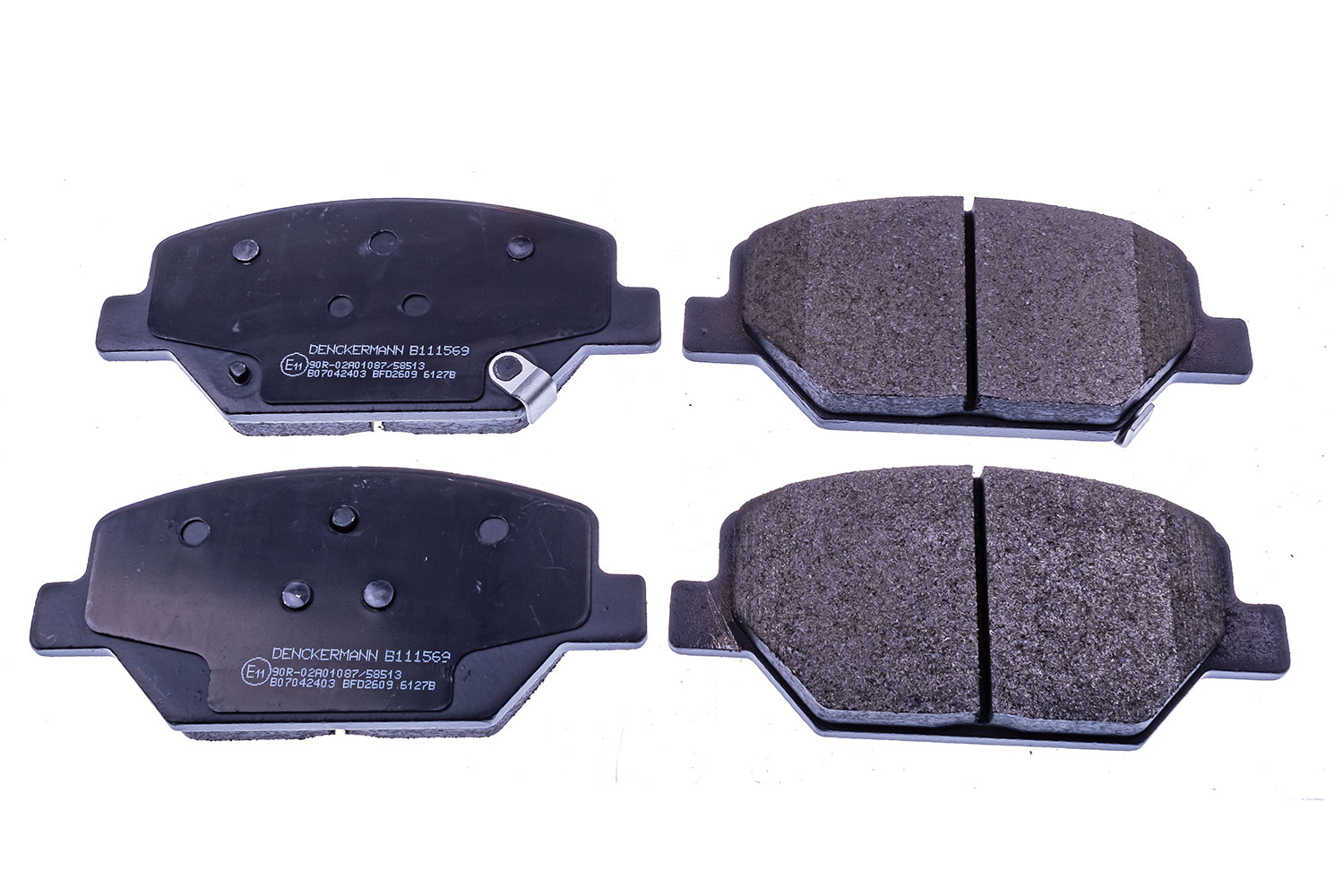Placute frana DENCKERMANN B111569