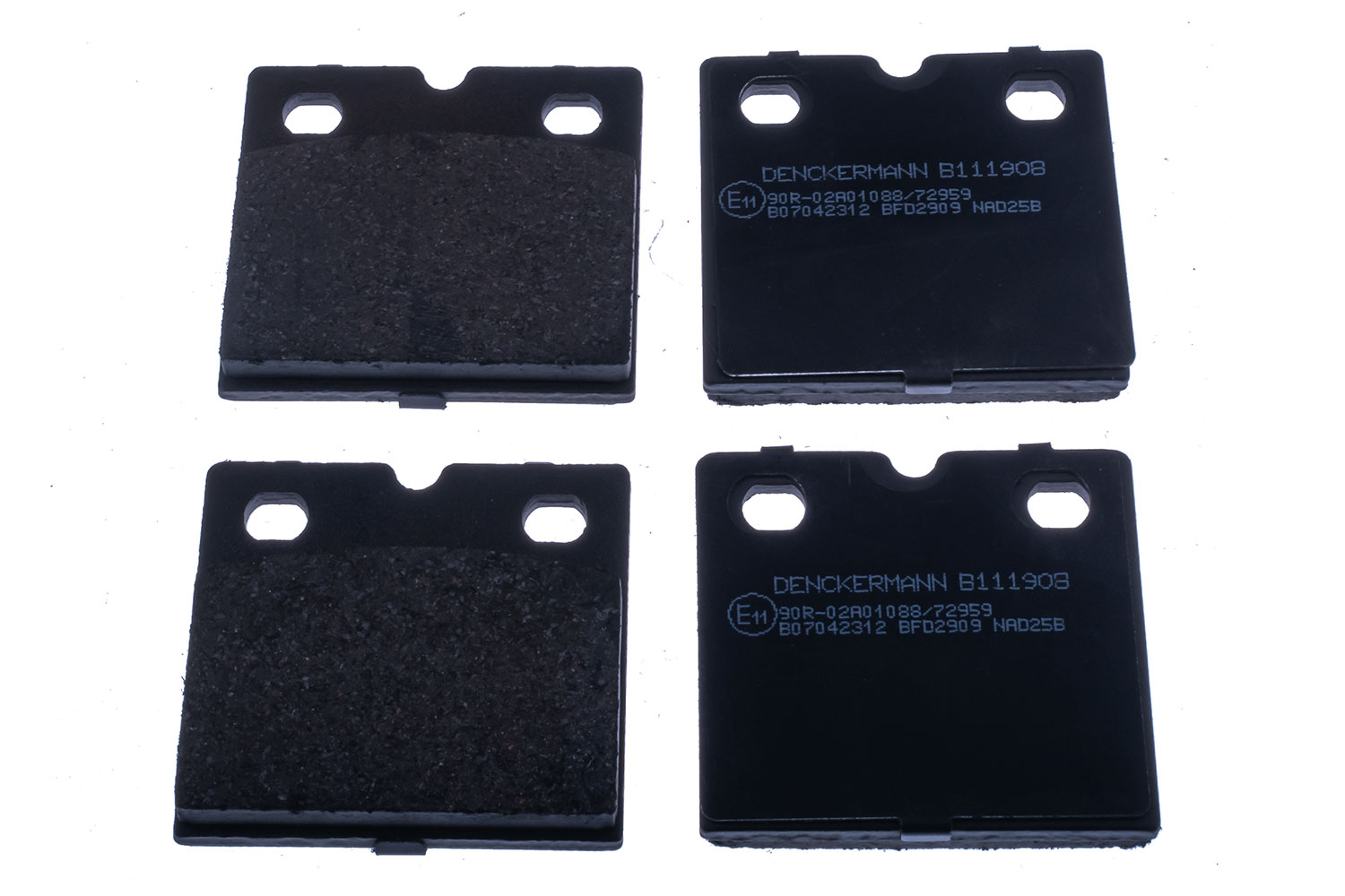 Placute frana DENCKERMANN B111908