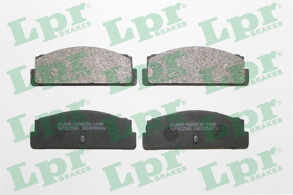 Placute frana LPR 05P002
