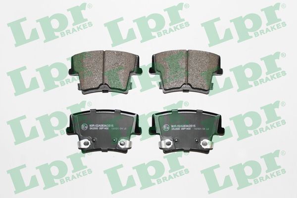Placute frana LPR 05P1400