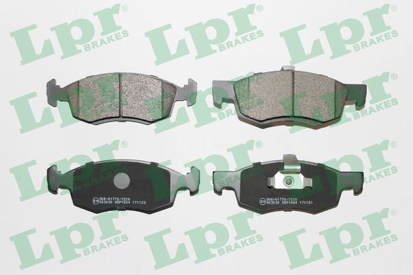 Placute frana LPR 05P1654