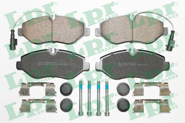 Placute frana LPR 05P1669