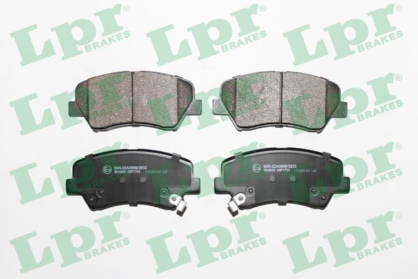 Placute frana LPR 05P1753