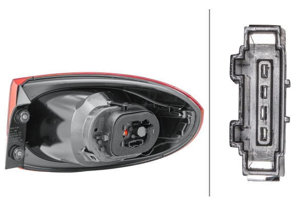 Lampa spate HELLA 2SD009691-091
