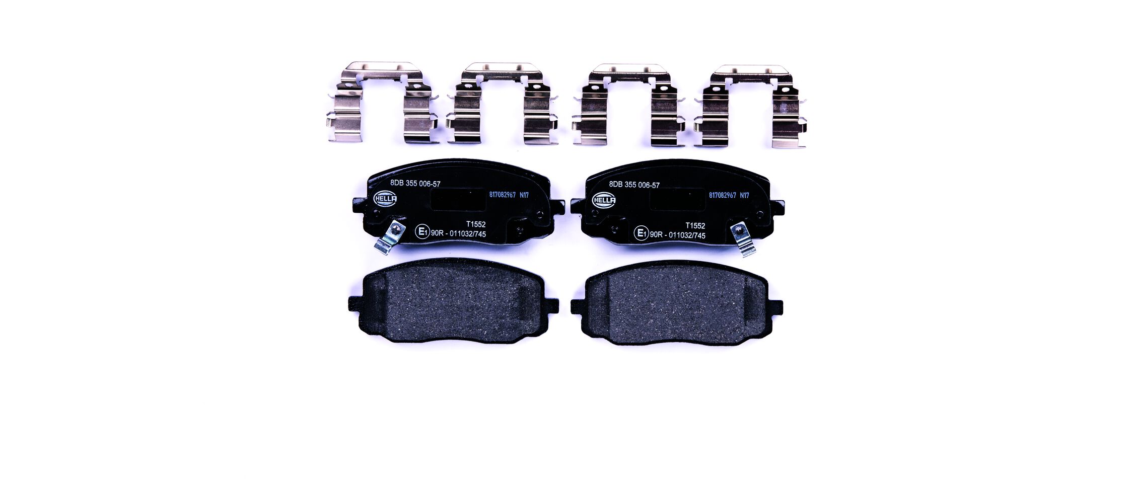 Placute frana HELLA 8DB 355 006-571