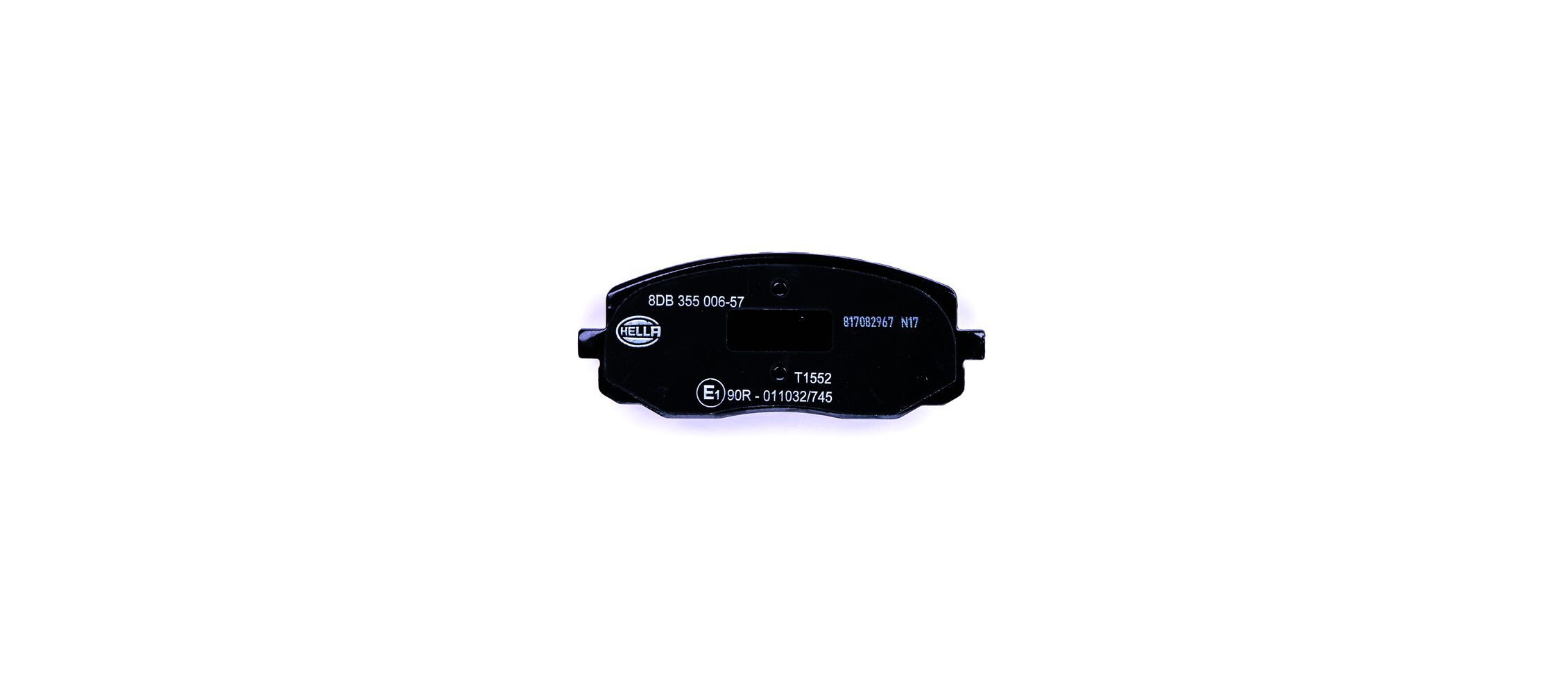 Placute frana HELLA 8DB355006-571