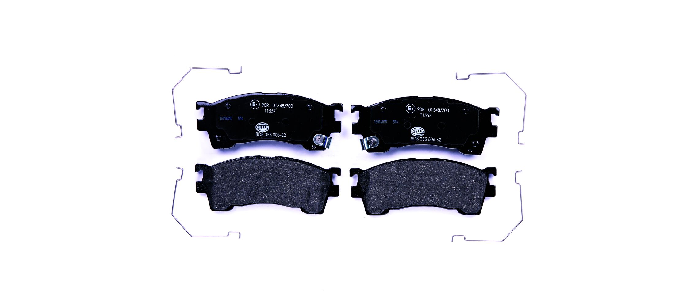 Placute frana HELLA 8DB 355 006-621