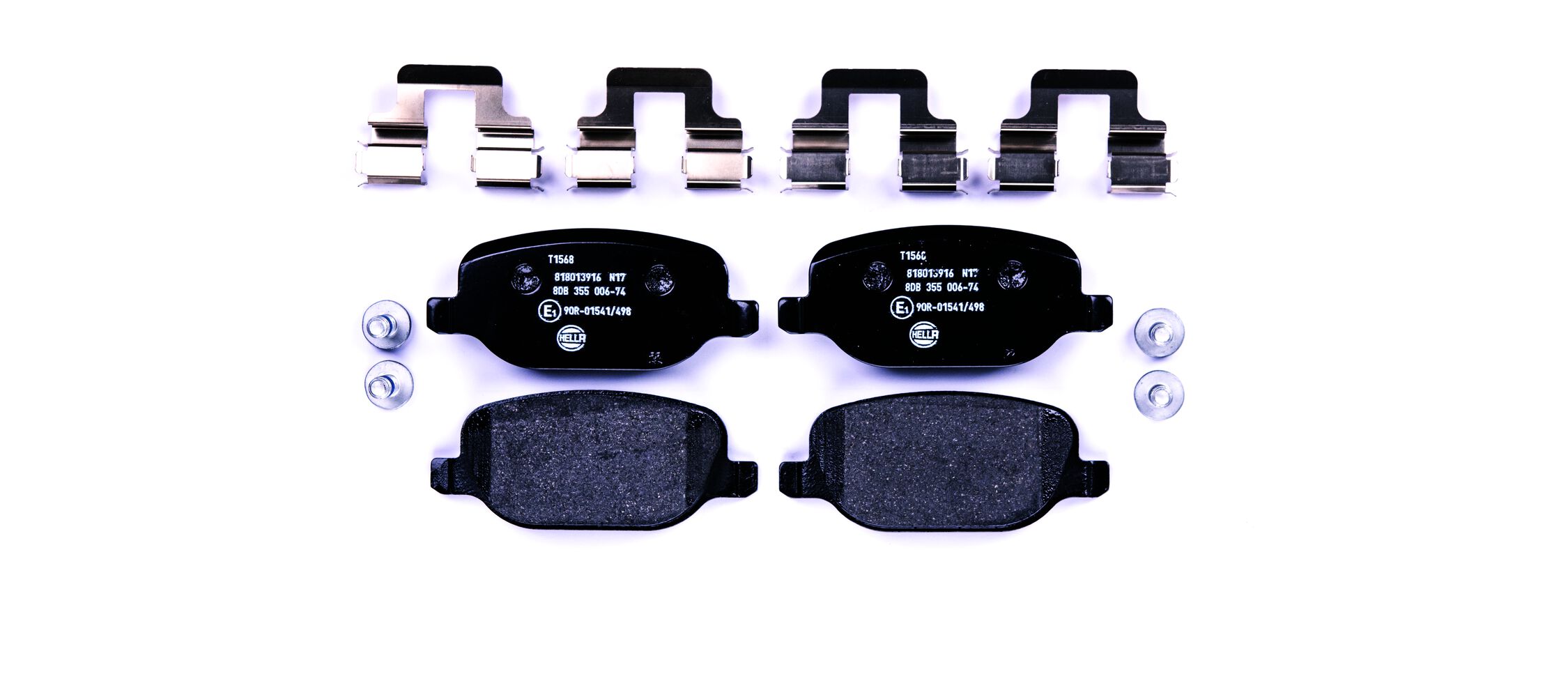 Placute frana HELLA 8DB 355 006-741