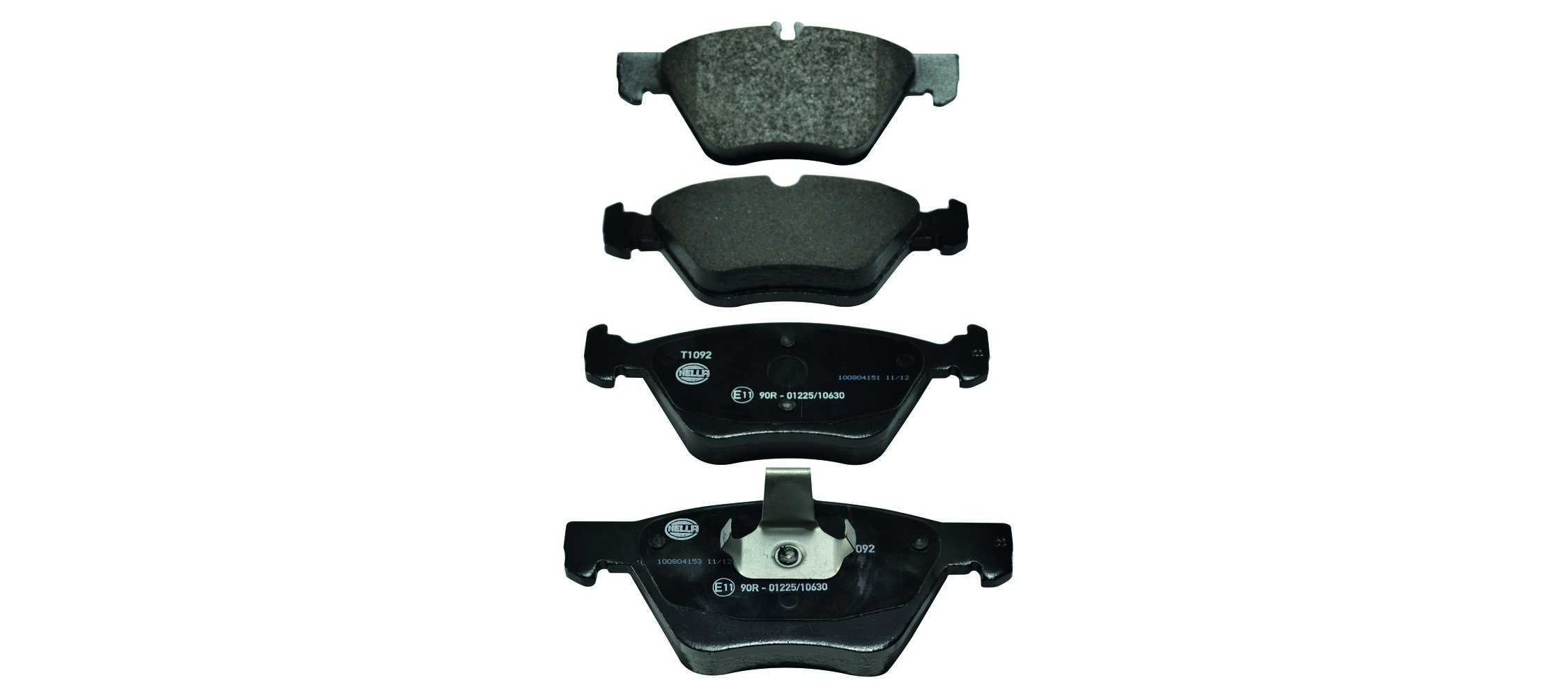 Placute frana HELLA 8DB 355 007-861