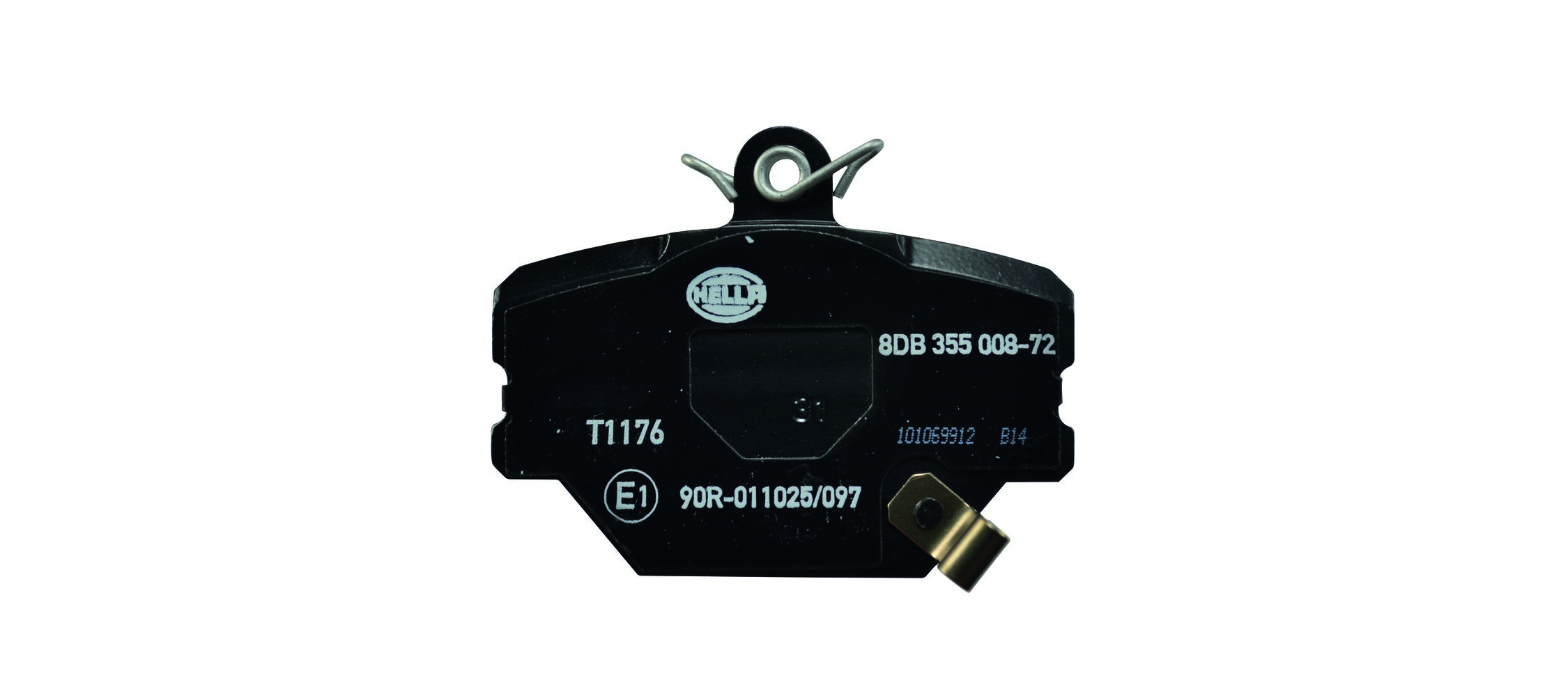 Placute frana HELLA 8DB355008-721