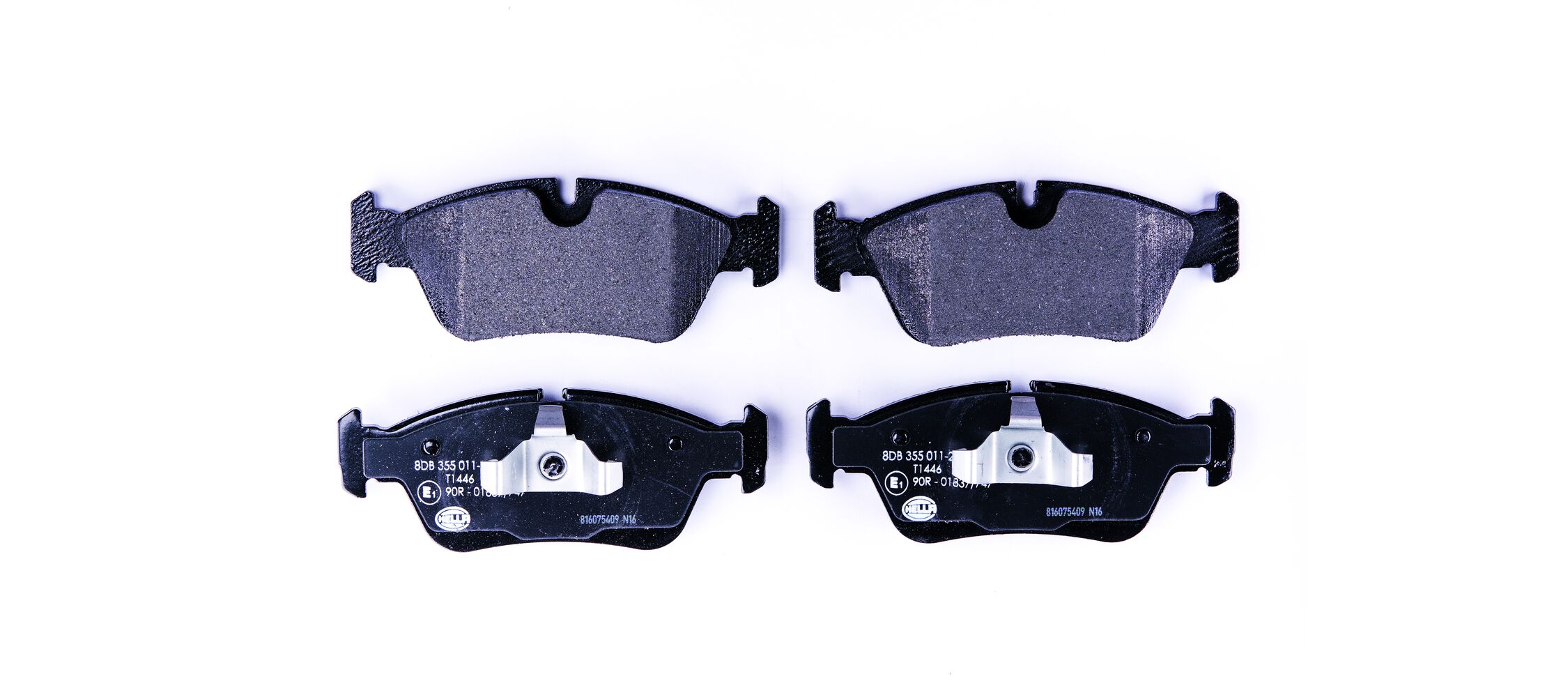 Placute frana HELLA 8DB 355 011-281