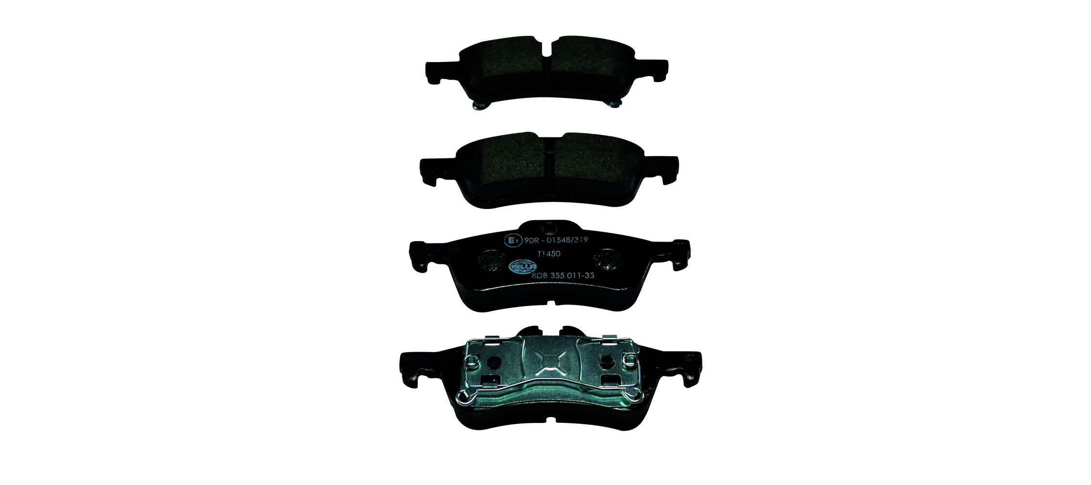 Placute frana HELLA 8DB 355 011-351