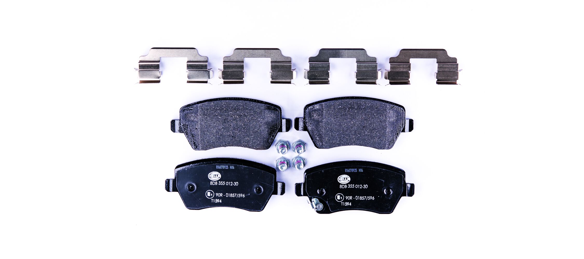 Placute frana HELLA 8DB 355 012-301