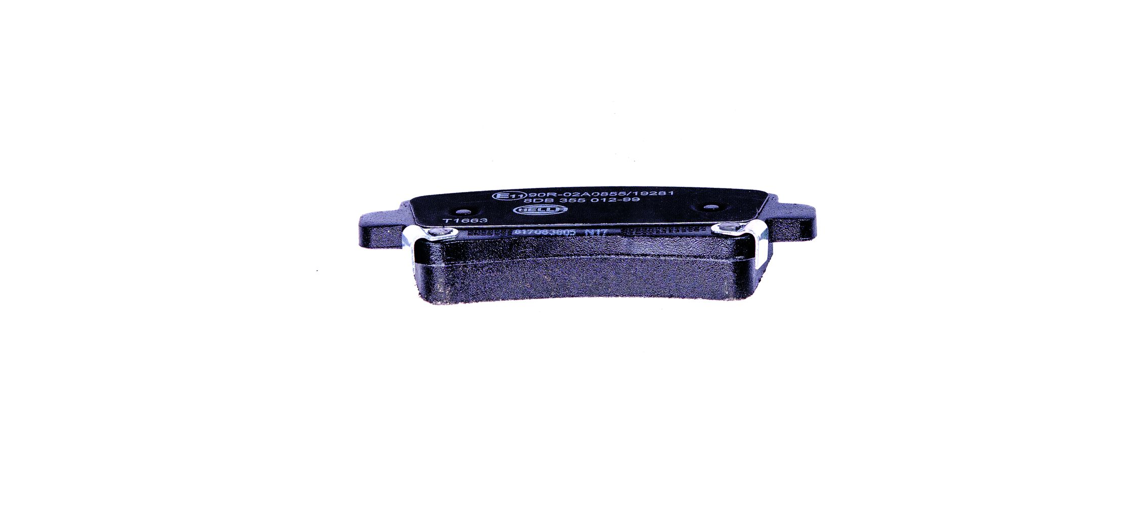 Placute frana HELLA 8DB355012-991