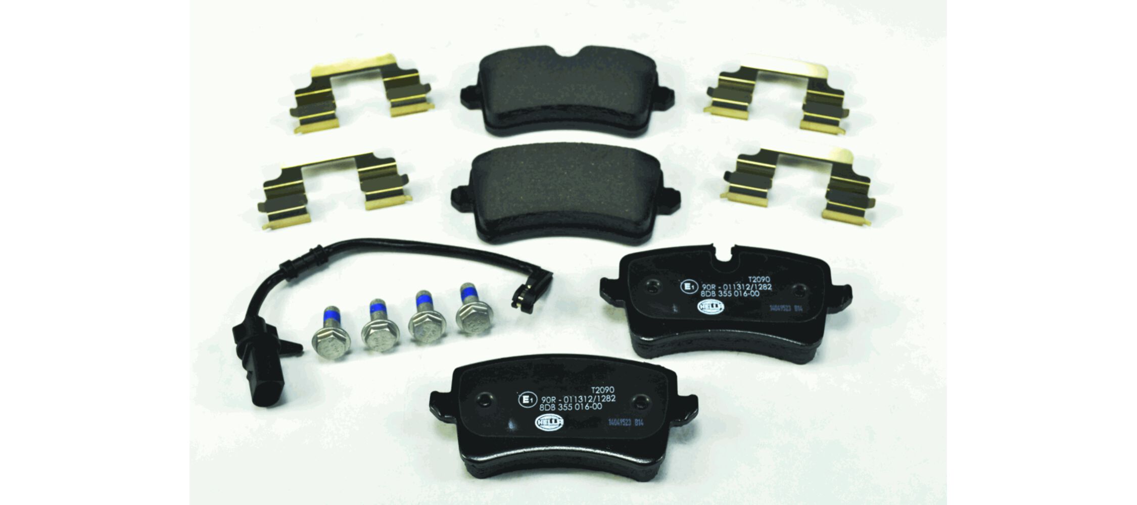 Placute frana HELLA 8DB 355 016-001