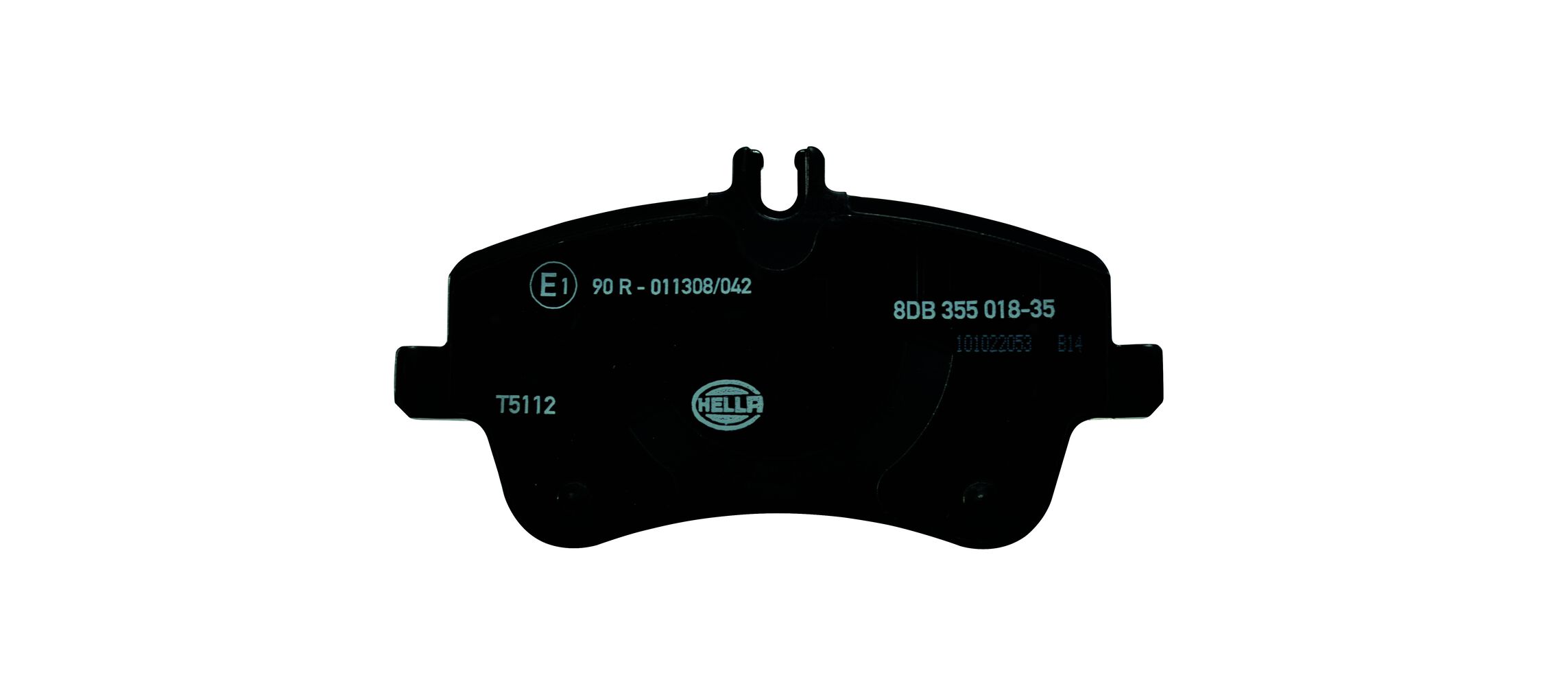 Placute frana HELLA 8DB355018-351