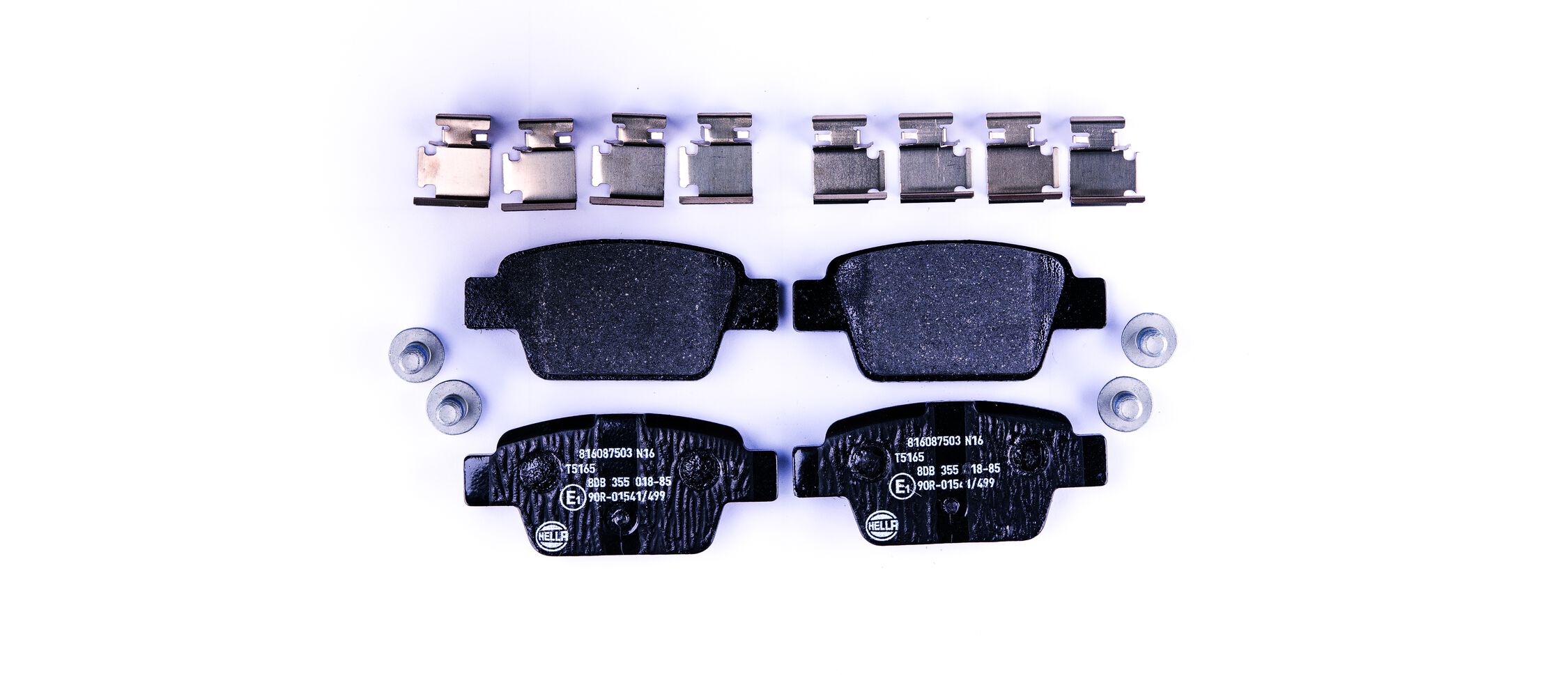 Placute frana HELLA 8DB 355 018-851