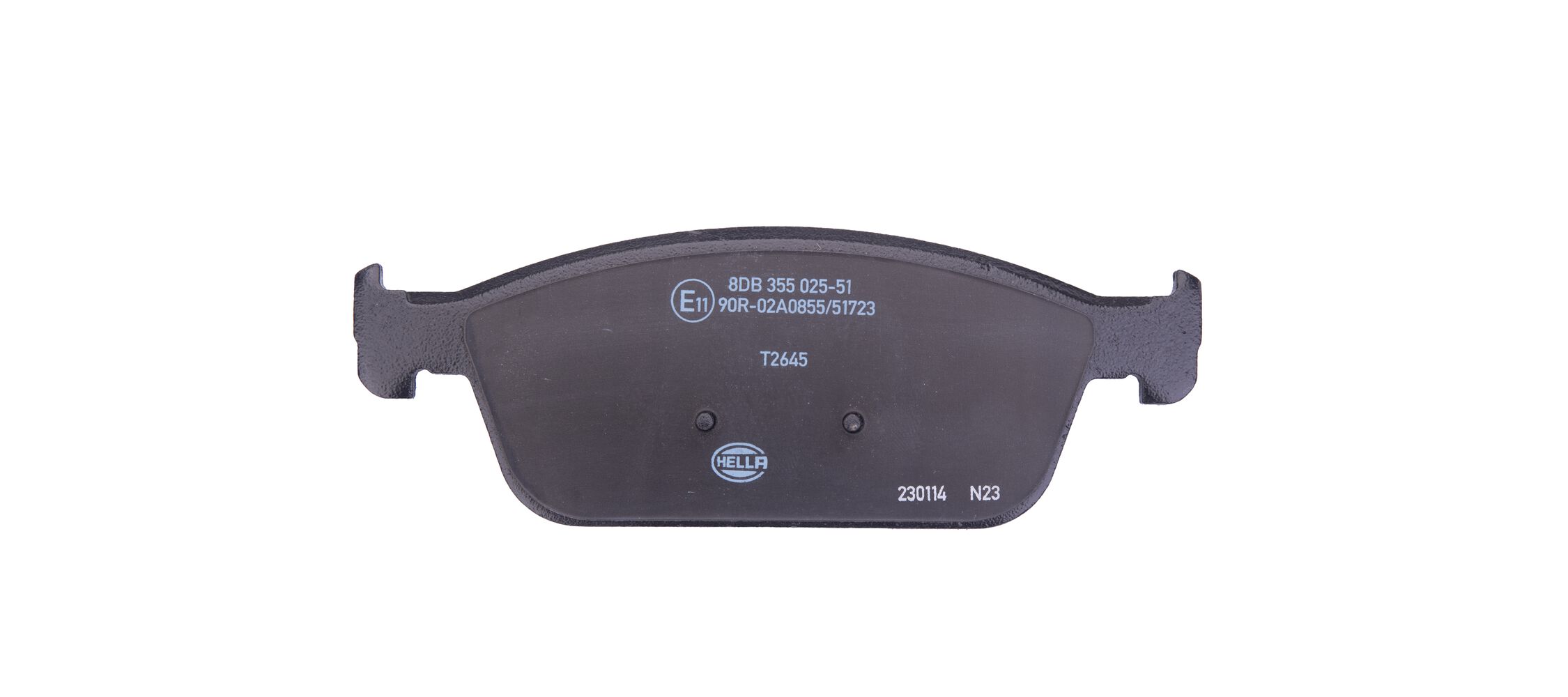 Placute frana HELLA 8DB355025-511