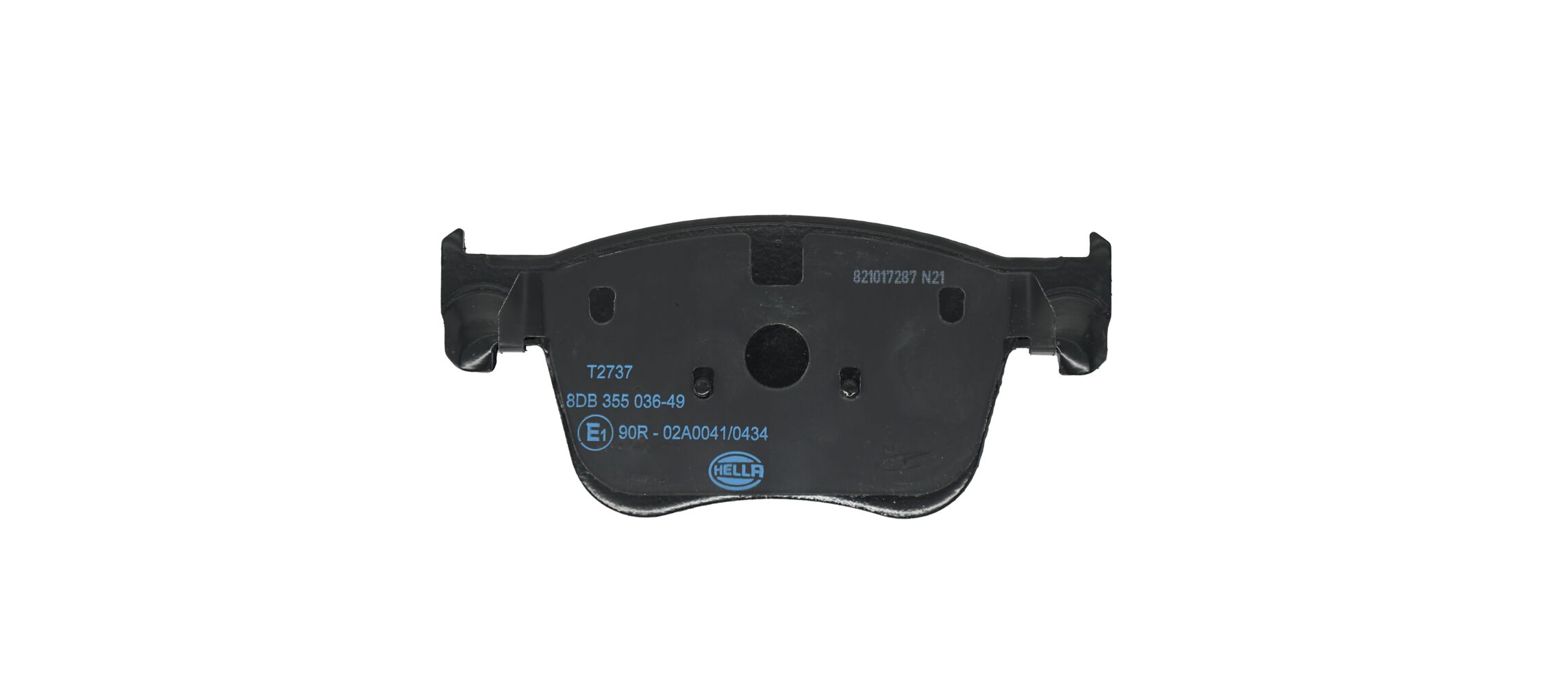 Placute frana HELLA 8DB355036-491