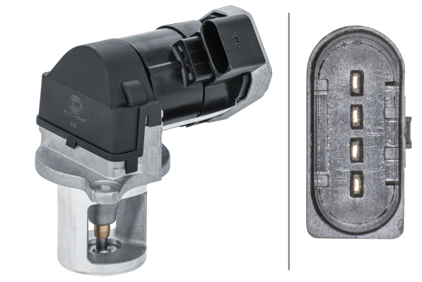 Supapa EGR MERCEDES-BENZ M-CLASS (W164) ML 320 CDI 4-matic (164.122)  diesel 224 cai HELLA 6NU014864-651